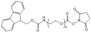 芴甲氧羰酰基-亚氨基聚乙二醇活性酯，Fmoc-NH-PEG-NHS