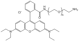 氨基聚乙二醇罗丹明，NH2-PEG-RB