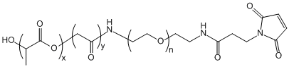 马来酰亚胺聚乙二醇聚（乳酸-乙醇酸）共聚物，MAL-PEG-PLGA