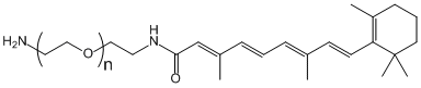 氨基聚乙二醇全反式维甲酸，NH2-PEG-Retinoic acid