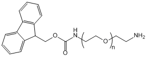 芴甲氧羰酰基-亚氨基聚乙二醇氨基，Fmoc-NH-PEG-NH2