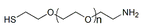 氨基聚乙二醇巯基，NH2-PEG-SH
