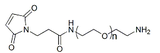 氨基聚乙二醇马来酰亚胺，NH2-PEG-MAL