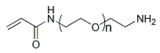氨基聚乙二醇丙烯酰胺，NH2-PEG-ACA