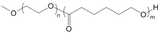 甲氧基聚乙二醇聚己內酯，mPEG-PCL